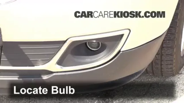 2011 Lincoln MKX 3.7L V6 Éclairage Feu antibrouillard (remplacer l'ampoule)